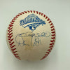 1997 Florida Marlins World Series Champs Team Signed W.S. Baseball With COA