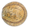 Babe Ruth Lou Gehrig Miller Huggins HOF Multi Signed Baseball JSA COA