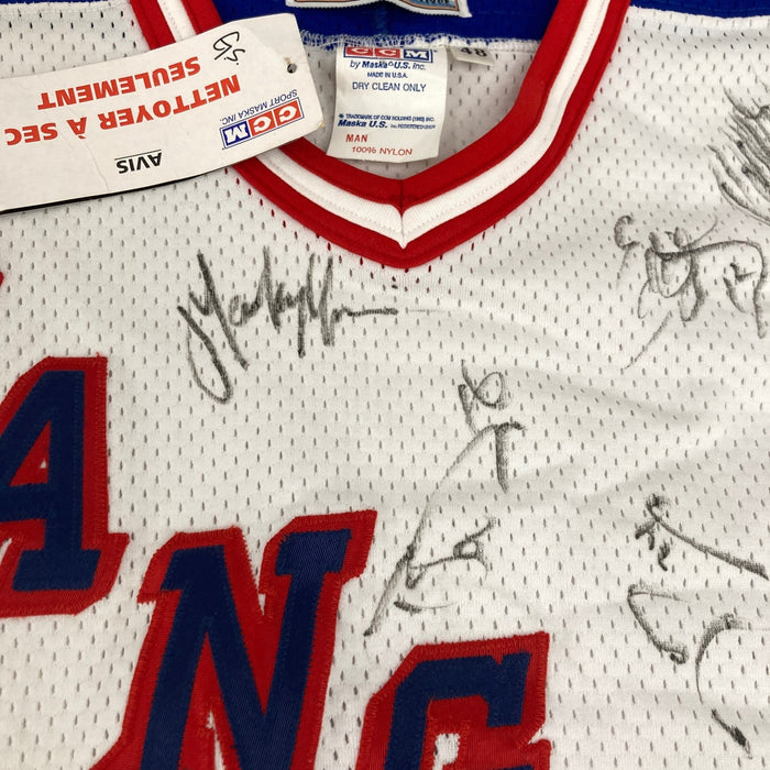 1994–95 New York Rangers Team Signed Authentic Jersey JSA COA