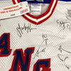 1994–95 New York Rangers Team Signed Authentic Jersey JSA COA