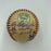 Rare 1953 New York Yankees Team Signed Mini American League Harridge Baseball