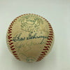 Joe DiMaggio Casey Stengel Heinie Manush HOF Multi Signed Baseball PSA DNA COA