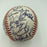 Jorge Posada Pre Rookie 1994 Columbus Clippers Team Signed Baseball