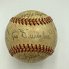 1947 Brooklyn Dodgers NL Champs Team Signed Baseball JSA COA
