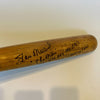 Stan Musial Signed Heavily Inscribed STATS Baseball Bat JSA COA