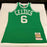 Bill Russell Signed Heavily Inscribed STATS Boston Celtics Jersey With JSA COA