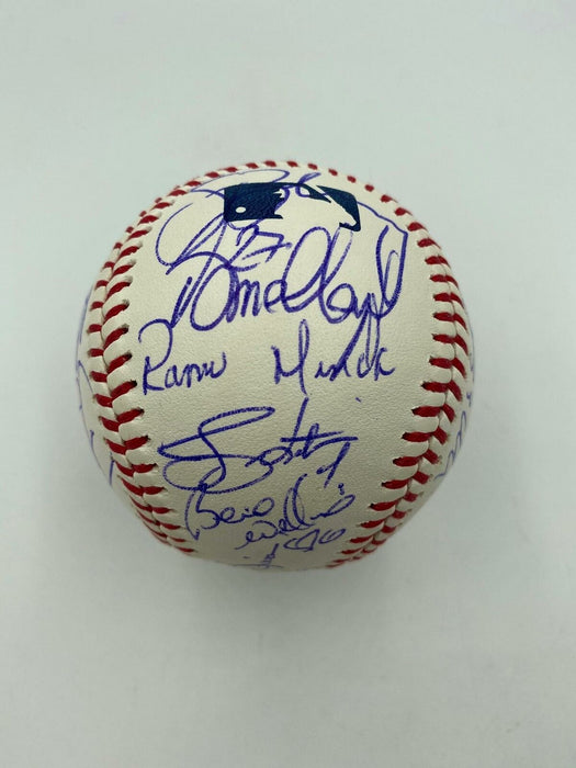 Stunning Mariano Rivera New York Yankees 2019 Old Timers Day Signed Baseball JSA
