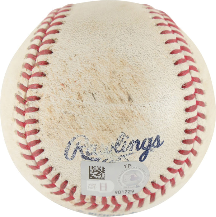 Shohei Ohtani 50/50 At Bat Game Used Baseball Pitch Before Home Run MLB Auth