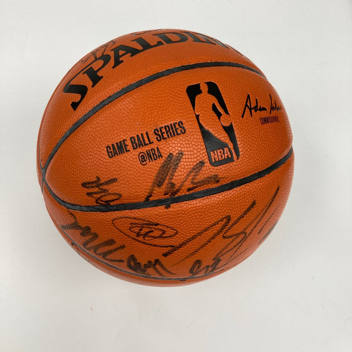 2016 NBA Risings Stars Signed Basketball Nikola Jokic Joel Embiid JSA COA