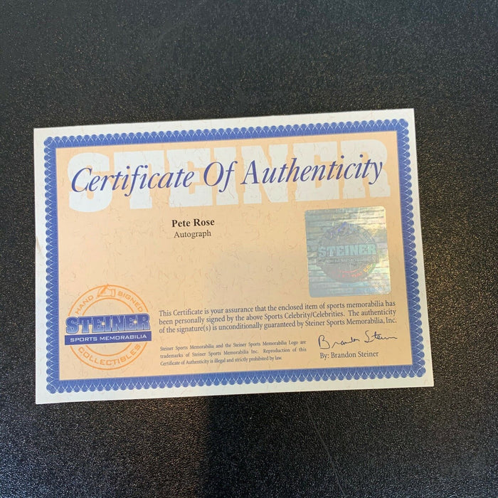 Pete Rose "Hit King 17 X AS" Signed Inscribed 1985 All Star Game Program Steiner