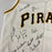 2001 Pittsburgh Pirates Team Signed Autographed Authentic Game Issued Jersey