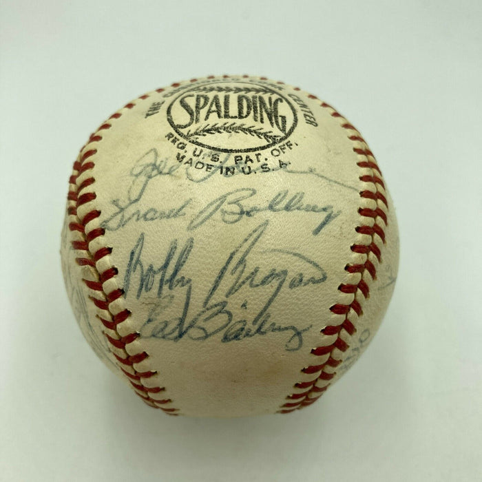 1964 Milwaukee Braves Team Signed National League Baseball PSA DNA COA