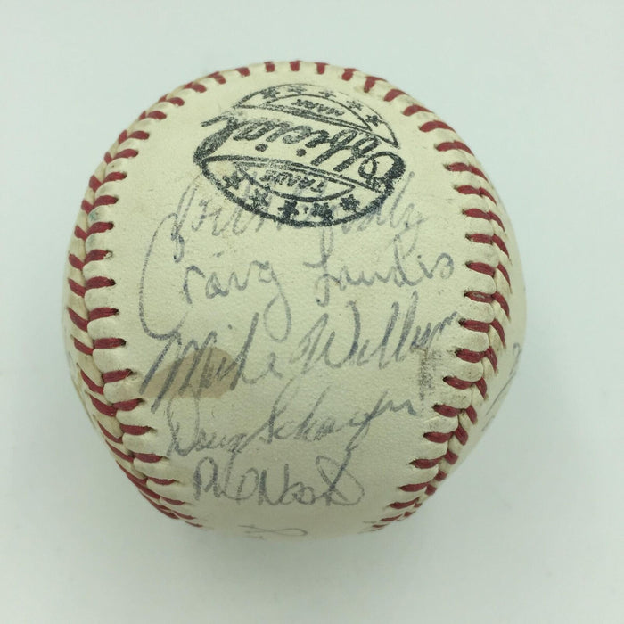 1970's San Francisco Giants Minor League Team Signed Autographed Baseball
