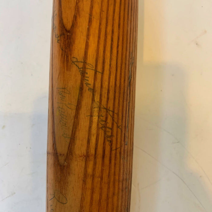 1968 Joe Rudi Rookie Era Game Used Bat PSA DNA 8 Signed By Minnesota Twins Team