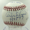 Orlando Cepeda Signed Heavily Inscribed Stat Baseball MLB AUTHENTICATED