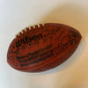 1986 New York Giants Super Bowl Champs Team Signed Wilson NFL Football JSA COA