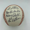 Beautiful 1971 Boston Red Sox Team Signed American League With Carl Yastrzemski