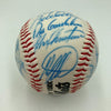 1985 - 1986 New York Mets Team Signed Baseball 28 Sigs With Gary Carter