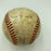 1942 New York Yankees AL Champs Team Signed Baseball Joe Dimaggio JSA COA