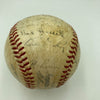 1942 New York Yankees AL Champs Team Signed Baseball Joe Dimaggio JSA COA