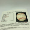 Vintage 1960's Mickey Mantle Playing Days Signed Official League Baseball JSA