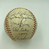 Beautiful HOF Multi Signed Baseball Joe Mccarthy Ernie Banks Stan Musial JSA COA