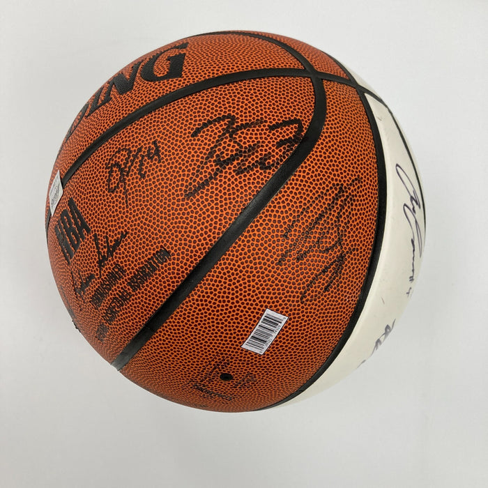 2019-2020 Los Angeles Lakers NBA Champs Team Signed Basketball Lebron James BAS