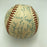 Washington Senators Legends Signed Baseball Moe Berg Goose Goslin 31 Sigs PSA