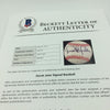1993 Derek Jeter Pre Rookie Signed American League Baseball Beckett COA