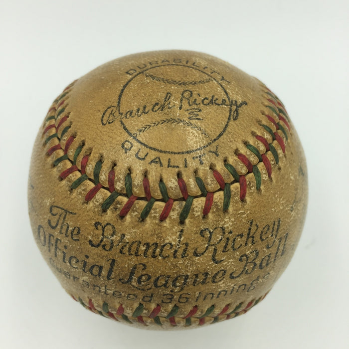 Rare 1932 St. Louis Cardinals Team Signed Branch Rickey League Baseball JSA COA