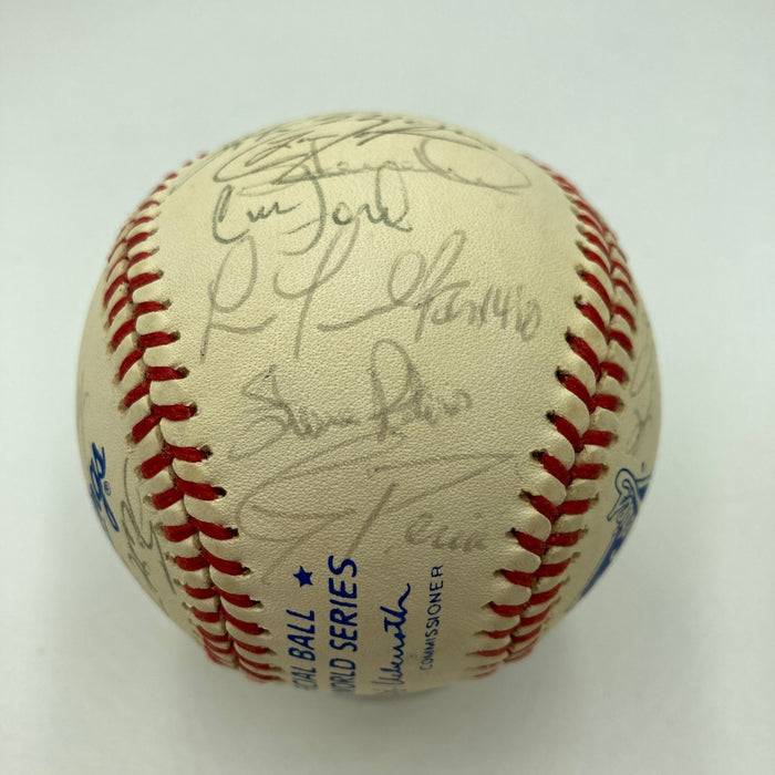 1987 St. Louis Cardinals NL Champs Team Signed World Series Baseball JSA COA