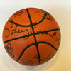 The Finest Michael Jordan Rookie 1984 Bulls Team Signed Basketball Beckett 9