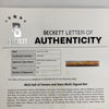 Ted Williams Sandy Koufax Hank Aaron 52 Sigs Hall Of Fame Multi Signed Bat BAS