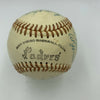 Beautiful 1955 San Diego Padres Team Signed Baseball With Ralph Kiner