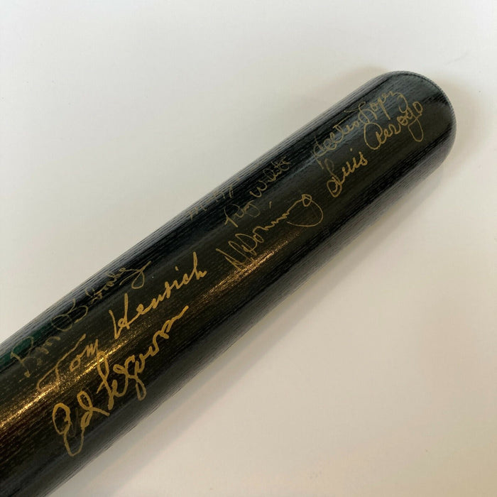 Whitey Ford Phil Rizzuto New York Yankees Legends Multi Baseball Bat 20+ Sigs