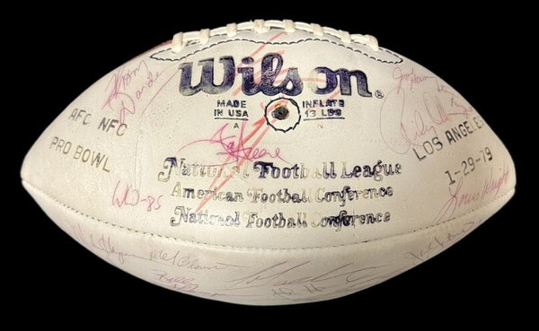 1978 NFL Pro Bowl Team Signed Wilson Official Football 40 Sigs JSA COA