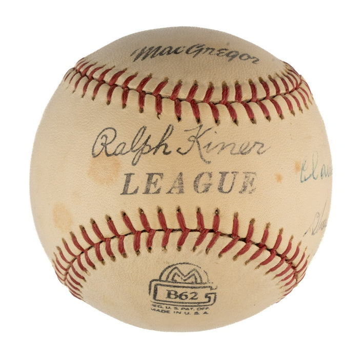 Claude "Lefty" Williams Signed Baseball 1919 Black Sox JSA COA