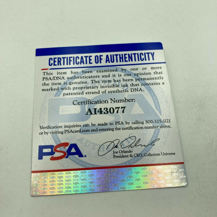 Jackie Chan Signed Baseball PSA DNA COA Movie Star RARE