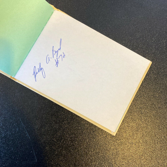 Steelers & Redskins Signed Auto Autograph Album 52 Total Signatures Joe Gibbs