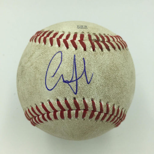 Aaron Judge Pre Rookie Signed 2015 Game Used Minor League Baseball JSA COA