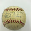 Beautiful 1937 Chicago White Sox Team Signed American League Baseball JSA COA