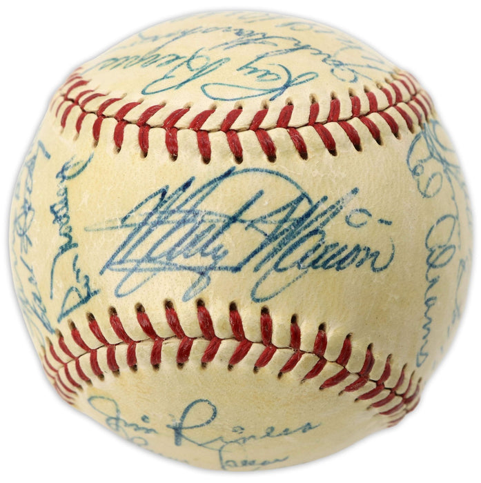 1956 Chicago White Sox Team Signed Baseball Nellie Fox PSA DNA COA