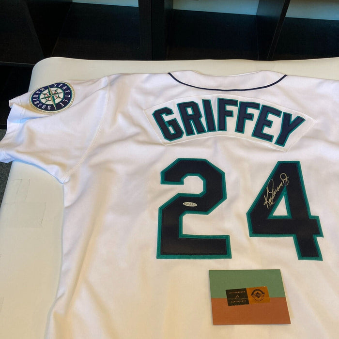 Ken Griffey Jr. Signed Seattle Mariners 1990's Game Model Jersey Upper Deck UDA