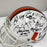 1998 Miami Hurricane Team Signed Game Issued Helmet 41 Sigs PSA DNA COA
