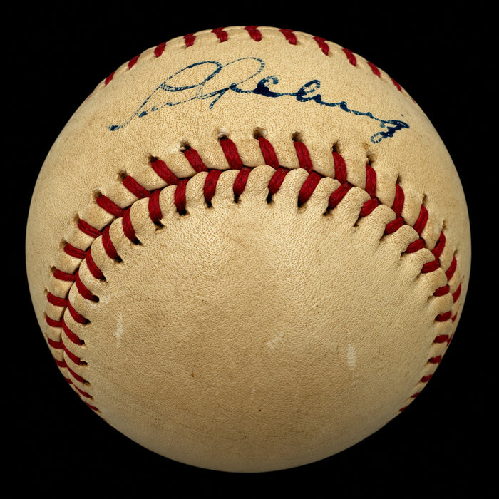 The Finest Lou Gehrig Single Signed American League Baseball Sweet Spot PSA DNA