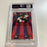 1997 Topps Eddie Murray "504 Home Runs" Signed Porcelain Baseball Card PSA DNA