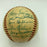 1959 Los Angeles Dodgers World Series Champs Team Signed Baseball Koufax JSA COA