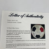 1977 New York Cosmos Pele Team Signed Vintage Soccer Ball PSA DNA World Cup