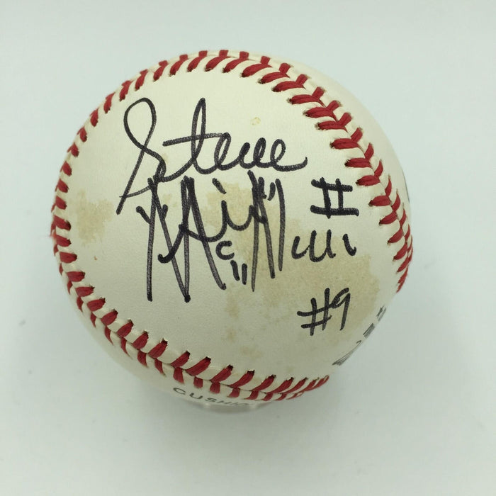 Rare Steve McNair Rookie Signed NL Baseball Baltimore Ravens With JSA COA