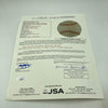 Mickey Mantle Willie Mays Hank Aaron 1960's HOF Multi Signed Baseball JSA COA